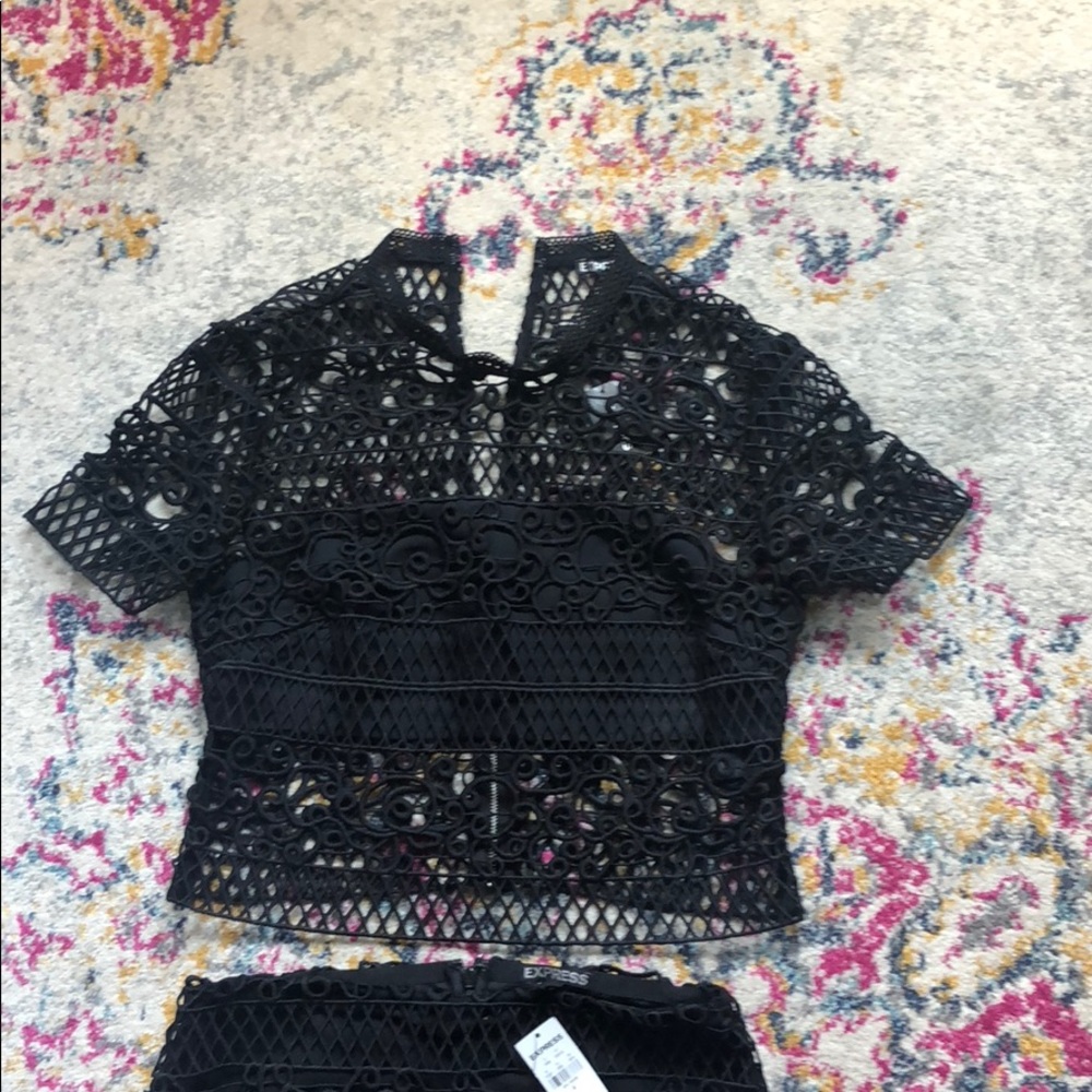 Express dress top and bottom
